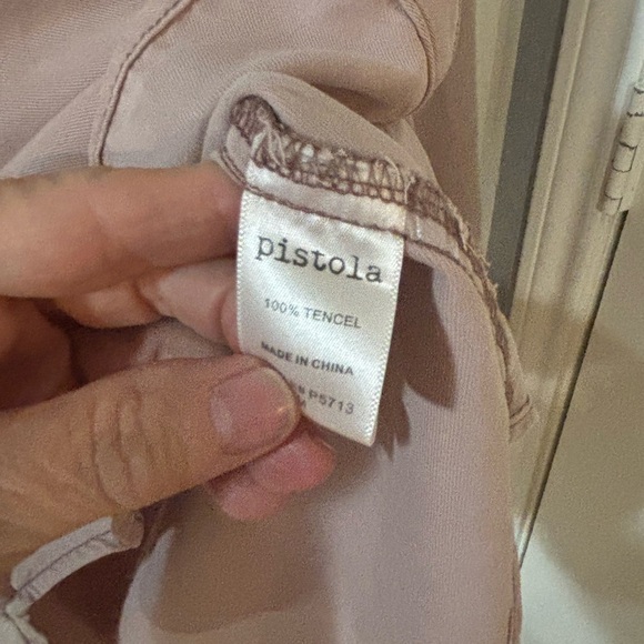 Pistola Blush Button-Up Shirt - Picture 4 of 4